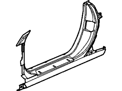 GM 25979161 Panel, Front Side Door Opening Finish