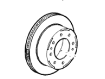 2020 Chevrolet Silverado Brake Disc - 13529522