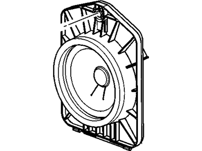 GM 25856948 Speaker Assembly, Radio Rear Side Door