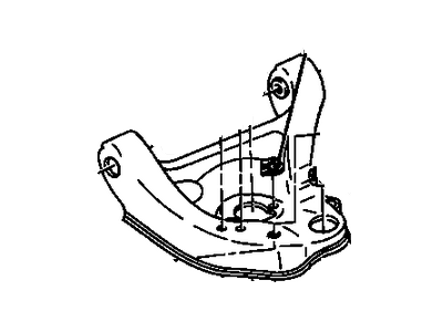 GM 15969293 Front Lower Control Arm Assembly