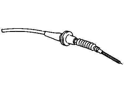 1989 Chevrolet Metro Clutch Cable - 96060189