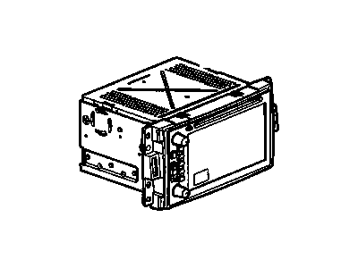 GM 10335225 Radio Assembly, Amplitude Modulation/Frequency Modulation Stereo & Clock & Audio Disc