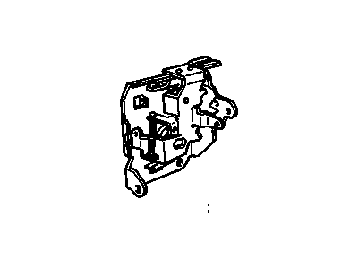 GM 16605638 Front Door Lock Assembly