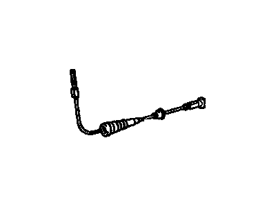 1997 Chevrolet Prizm Parking Brake Cable - 94854291