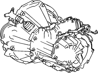 1993 Chevrolet Prizm Transmission Assembly - 94855927