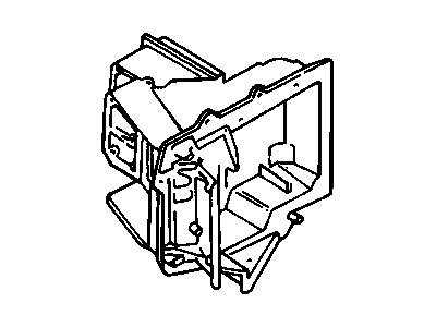 GM 52465914 CASE, A/C Evaporator