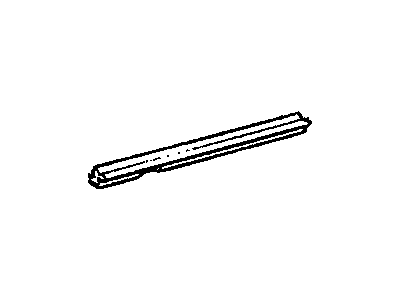 GM 22605567 Sealing Strip Assembly, Front Side Door Window Outer