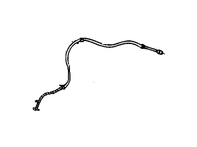 Pontiac Firebird Throttle Cable - 12550676