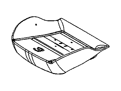 Saturn Astra Seat Cushion Pad - 13115626