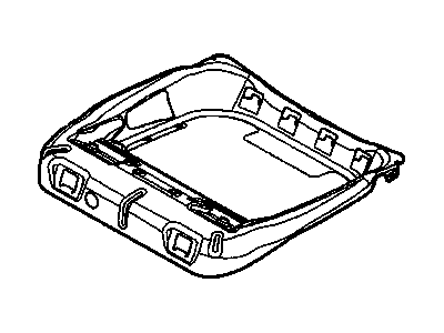 GM 93180557 Frame,Front Seat Cushion