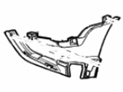 GM 42739815 Duct, Front Bpr Fascia Otr Air