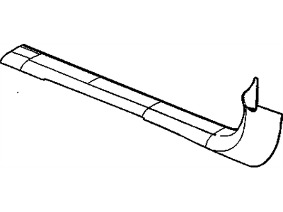 GM 22730456 Retainer Assembly, Front Side Door Opening Floor Carpet *Neutrl M D