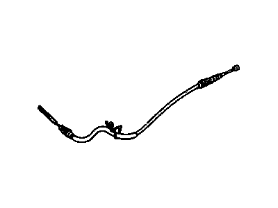 1999 Cadillac Eldorado Parking Brake Cable - 25640421