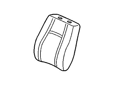 GM 19150309 Cover Asm,Driver Seat Back Cushion *Gray