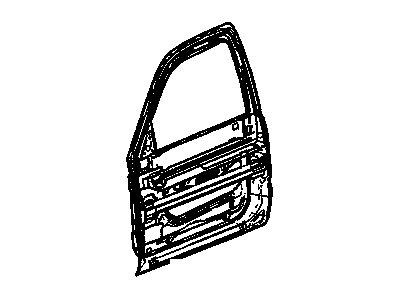 GM 15017224 Door,Front Side