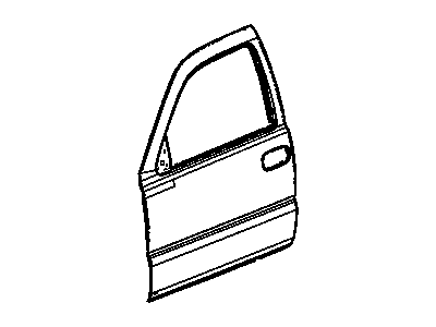 GM 15037397 Panel, Front Side Door Outer