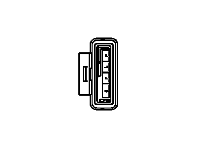 GM 21023229 Connector, Generator