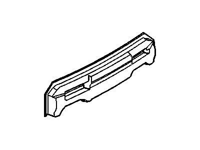 GM 3547867 Bar Assembly, Rear Bumper Imp