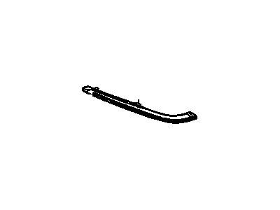 GM 20724193 Strip, Rear Bumper Outer Rubber *Chrome