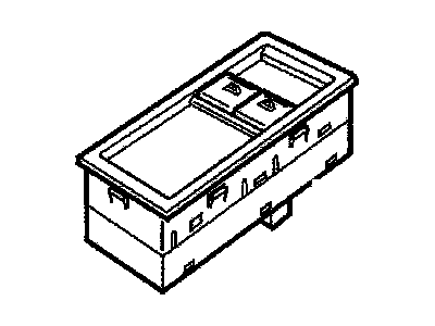 GM 92111692 Switch,Front Side Door Window