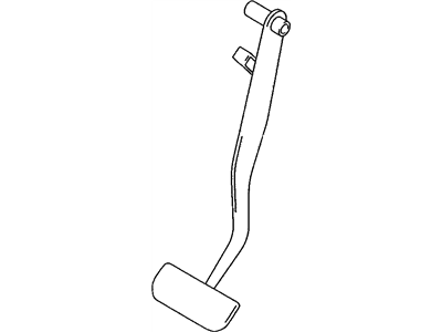 GM 91174766 Pedal,Brake (On Esn)