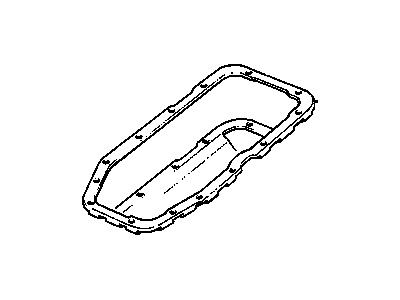 1990 Pontiac LeMans Oil Pan Gasket - 90194295