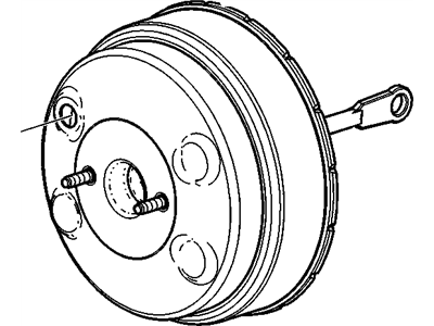 GM 23422812 Power Brake Booster ASSEMBLY (Vacuum) (Service)