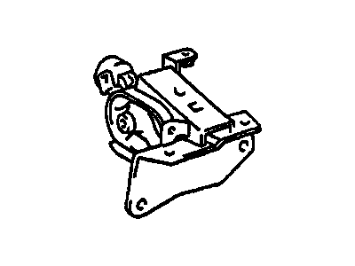Pontiac Vibe Motor And Transmission Mount - 88969090