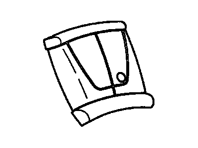 GM 16750666 Airbag,Steering Wheel