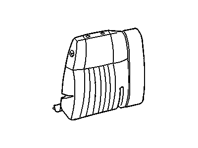 GM 12492123 COVER, Rear Seat Back