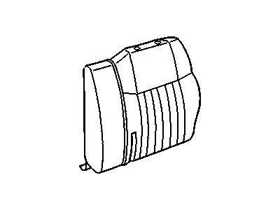 GM 12532861 COVER, Rear Seat Back