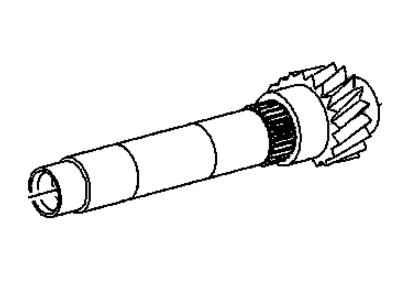 GM 12571819 Shaft, Rear Main