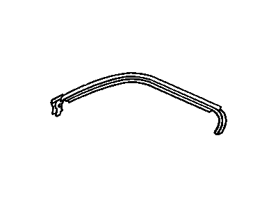 Pontiac Grand Am Weather Strip - 22583898