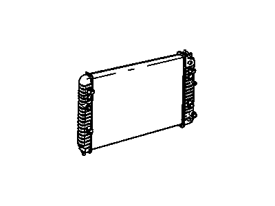 2004 Oldsmobile Alero Radiator - 22676953