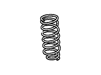 Pontiac Vibe Coil Springs - 88972249