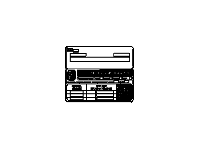GM 19206430 Label Kit,Vehicle Capacity Weight & Tire Information