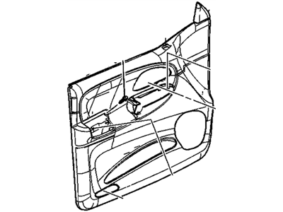 GM 15085537 PANEL, Door Trim/Access