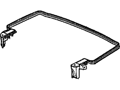 10320787 GM Weatherstrip Assembly, Folding Top Stowage Compartment Lid Illustration 1 of 1
