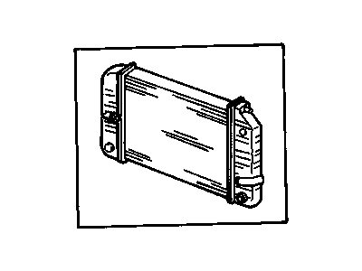 Oldsmobile Achieva Radiator - 52458322