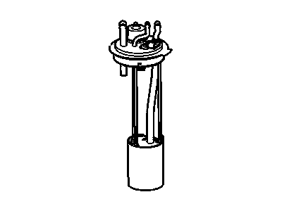 GM 19206546 Fuel Tank Fuel Pump Module Kit (W/O Fuel Level Sensor)