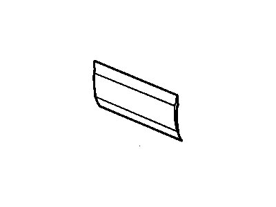 Chevrolet Door Moldings - 88944319