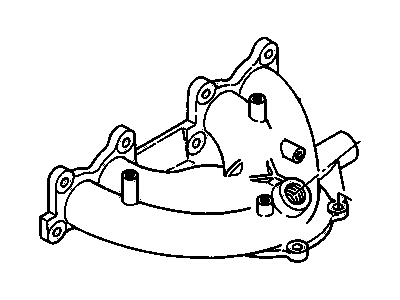 Chevrolet Storm Exhaust Manifold - 94381715