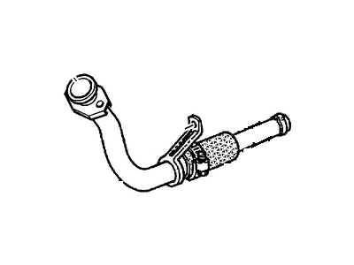 1997 GMC Safari Fuel Filler Hose - 15763772