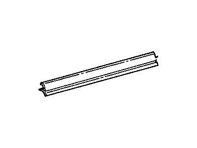 GM 10202470 Molding Assembly, Front Side Door Window Reveal *Saphir Block/M