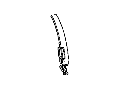 1992 Oldsmobile Cutlass Door Handle - 10296627