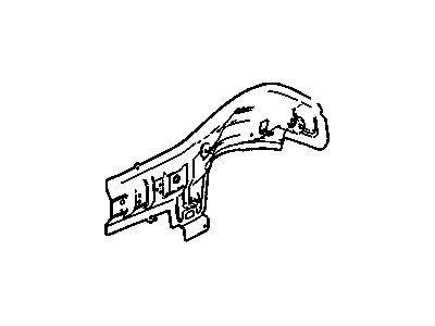 GM 10362755 Rail,Front Compartment Outer Side 10362755 GM Rail,Front Compartment Outer Side Illustration 1 of 1