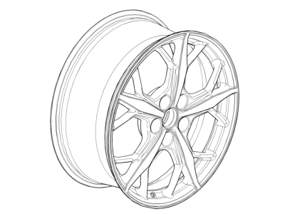 2021 Chevrolet Corvette Spare Wheel - 23417380