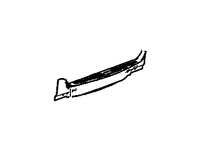 GM 15846164 Plate Assembly, Rear Compartment Sill Trim