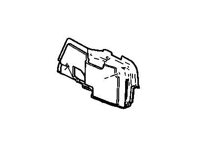 GM 10389774 Trim Assembly, Rear Compartment Side