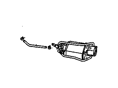 2007 Pontiac Vibe Vapor Canister - 88973481